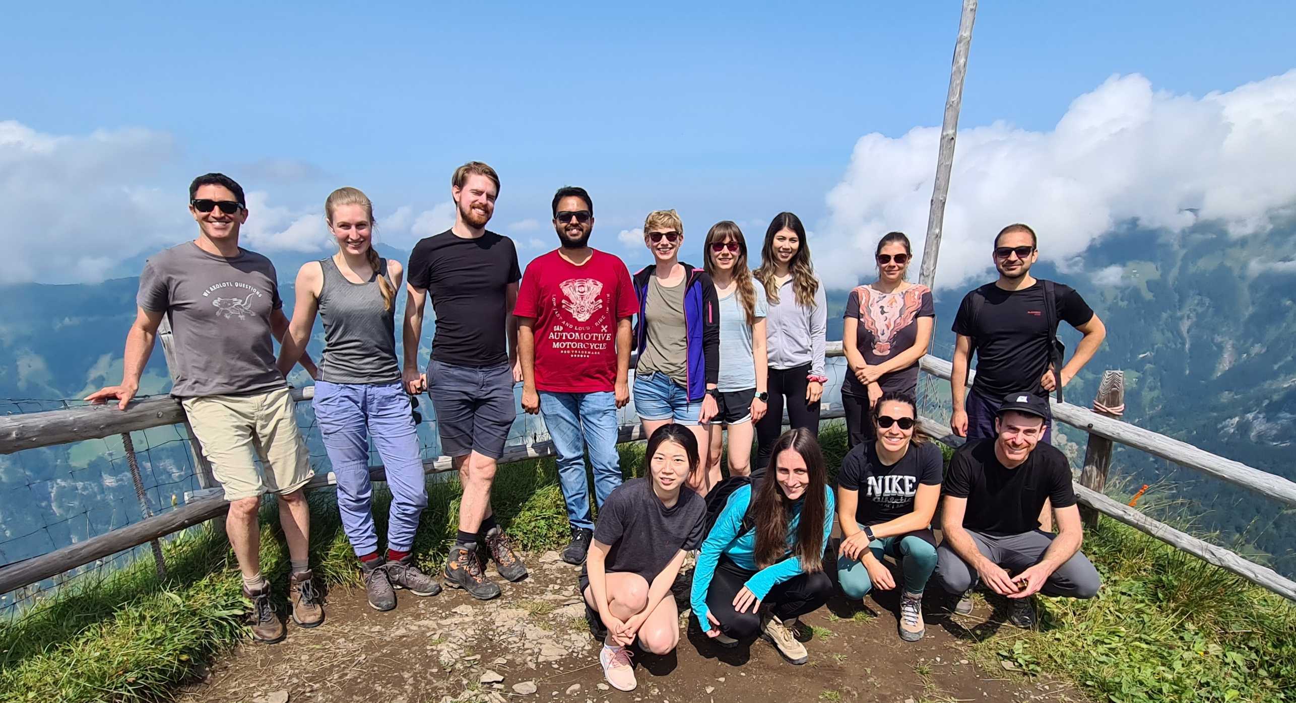 Group picture of Prof. Ori Bar-Nur